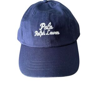 Polo Ralph Lauren Navy Blue Baseball Cap Embroidered IPOLO Ralph Lauren OS NWT